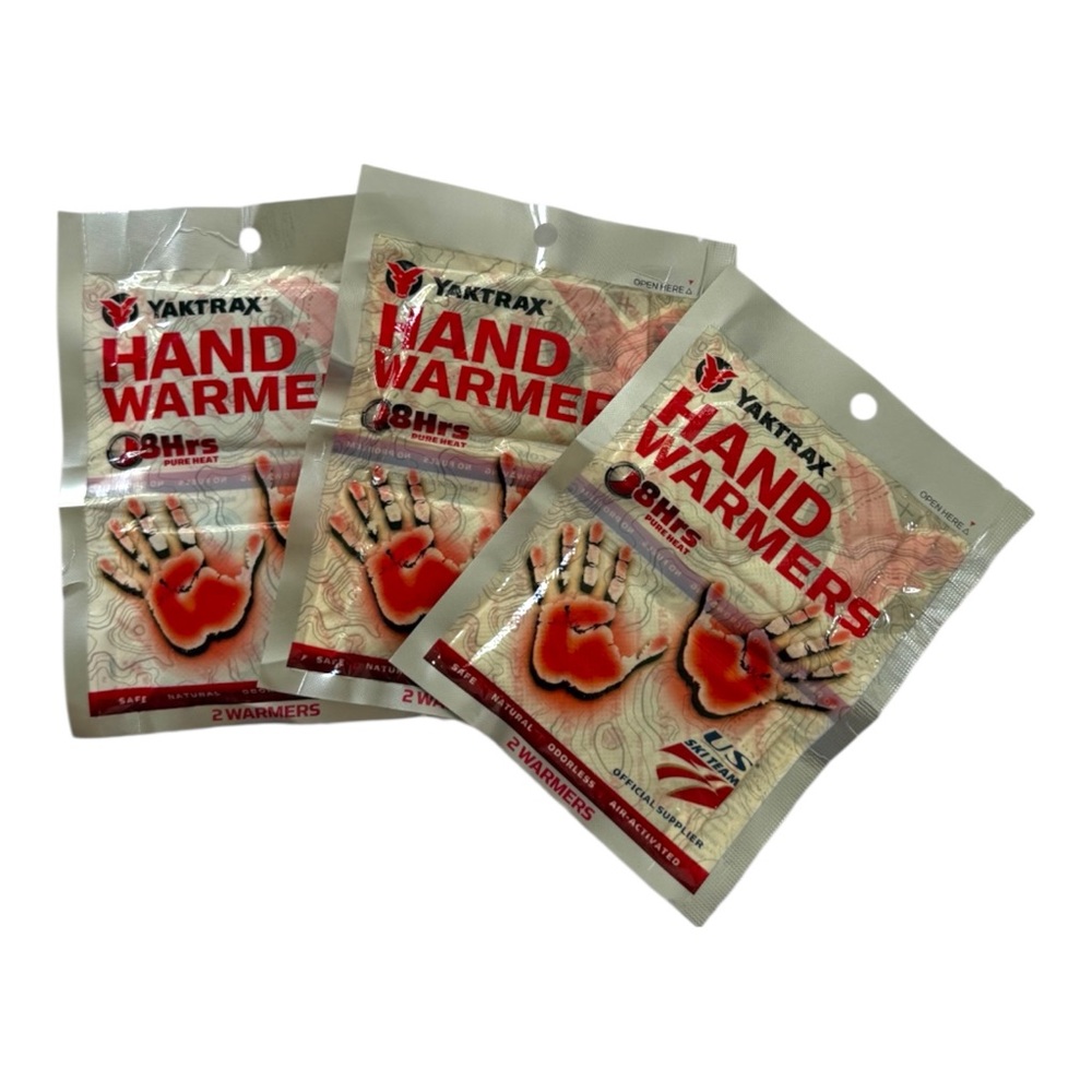Yaktrax Hand Warmers - 3 pack